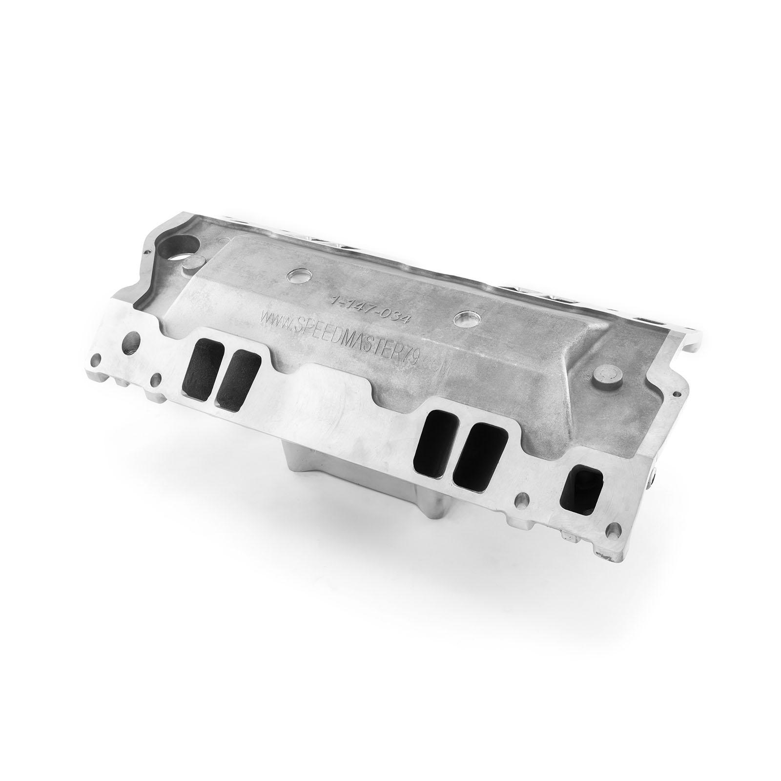 Speedmaster® 1-147-035 Chevy SBC 350 Vortec HiRise Aluminum Intake Manifold [Polished]