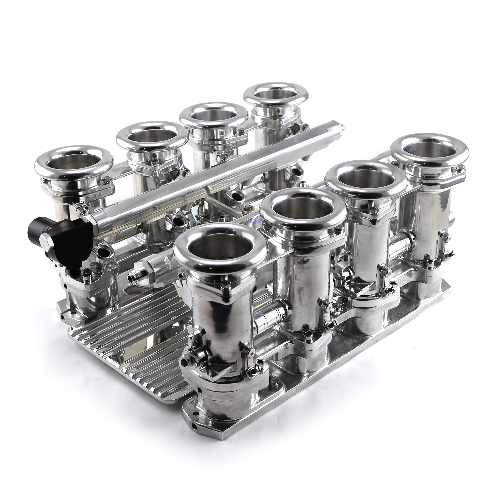 Speedmaster® 1-148-005 Chrysler HEMI 6.1L Downdraft EFI Stack Intake Manifold System Complete Polished
