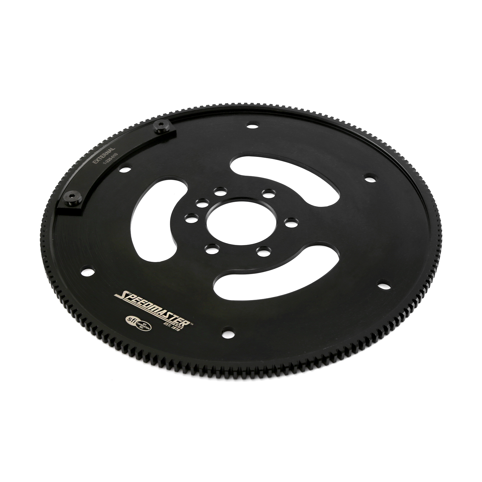 Speedmaster® 1-226-010 Chevy SBC 350 BBC 454 2PC RMS 168 Tooth DNA® Billet Black Oxide SFI Flexplate