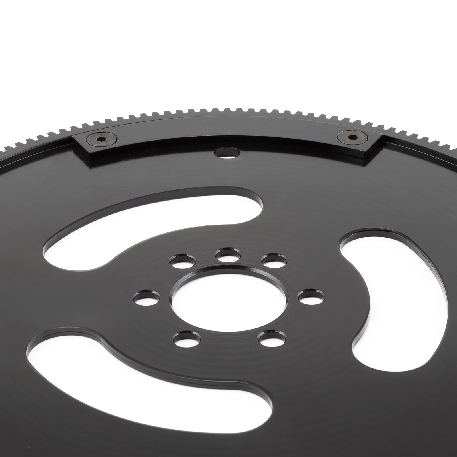 Speedmaster® 1-226-011 Chevy SBC 350 Late 1PC Rms 168 Tooth DNA® Billet Black Oxide SFI Flexplate