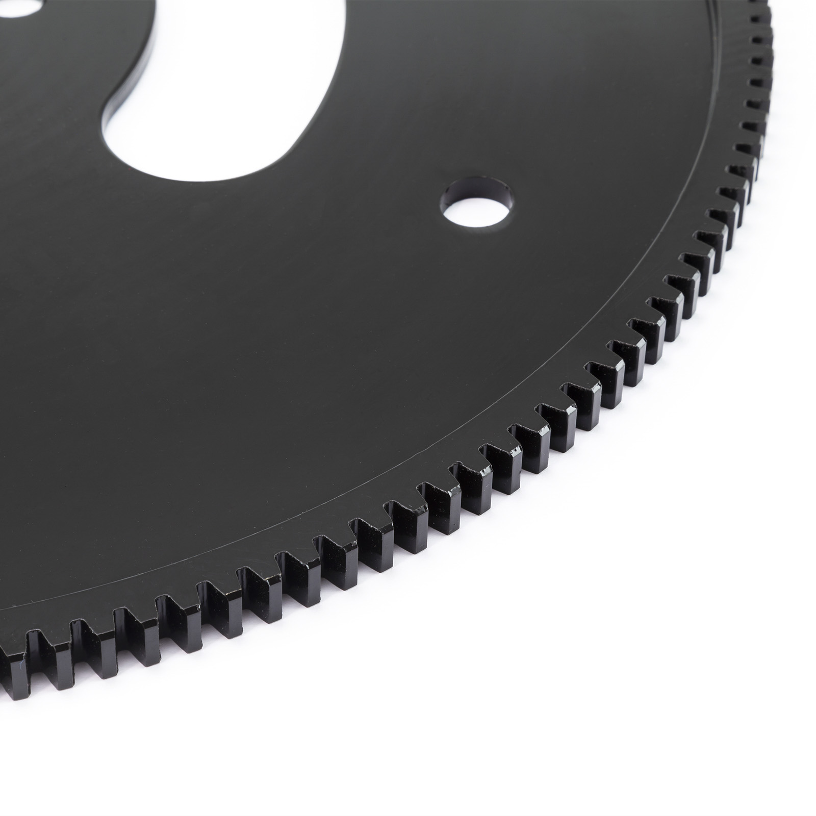 Speedmaster® 1-226-011 Chevy SBC 350 Late 1PC Rms 168 Tooth DNA® Billet Black Oxide SFI Flexplate