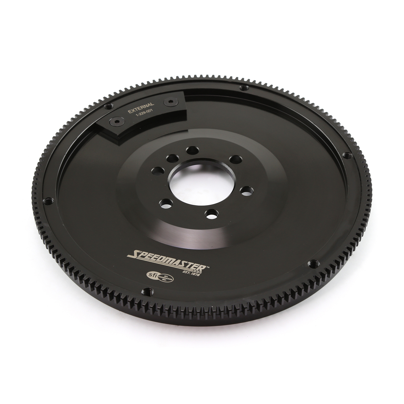 Chevy SBC 350 BBC 454 2PC RMS 10" 153 Tooth DNA® Billet Black Oxide SFI Flywheel