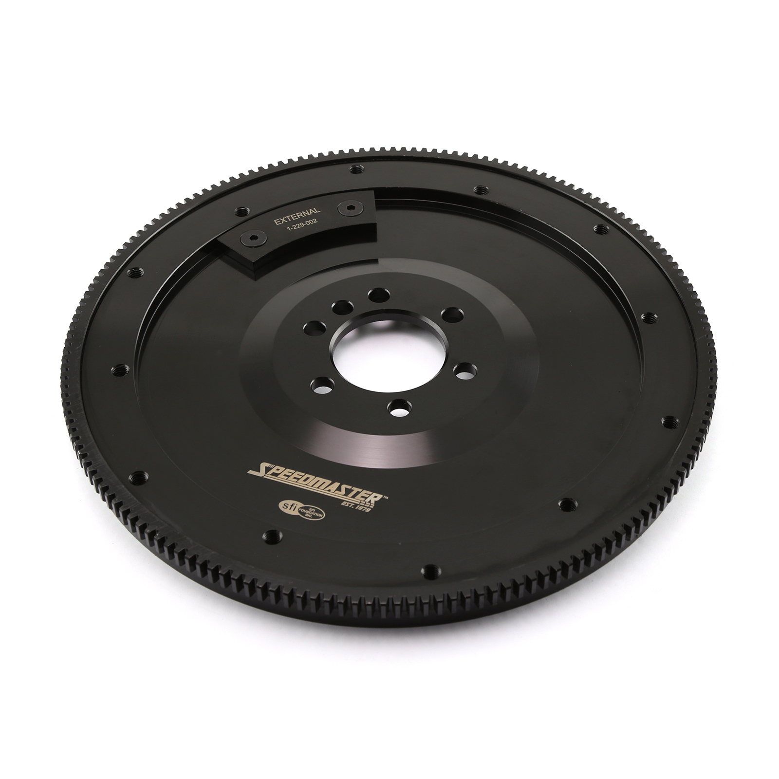 Speedmaster® 1-229-002 Chevy SBC 350 400 BBC 454 2PC RMS 11" 168 Tooth DNA Billet Black Oxide SFI Flywheel