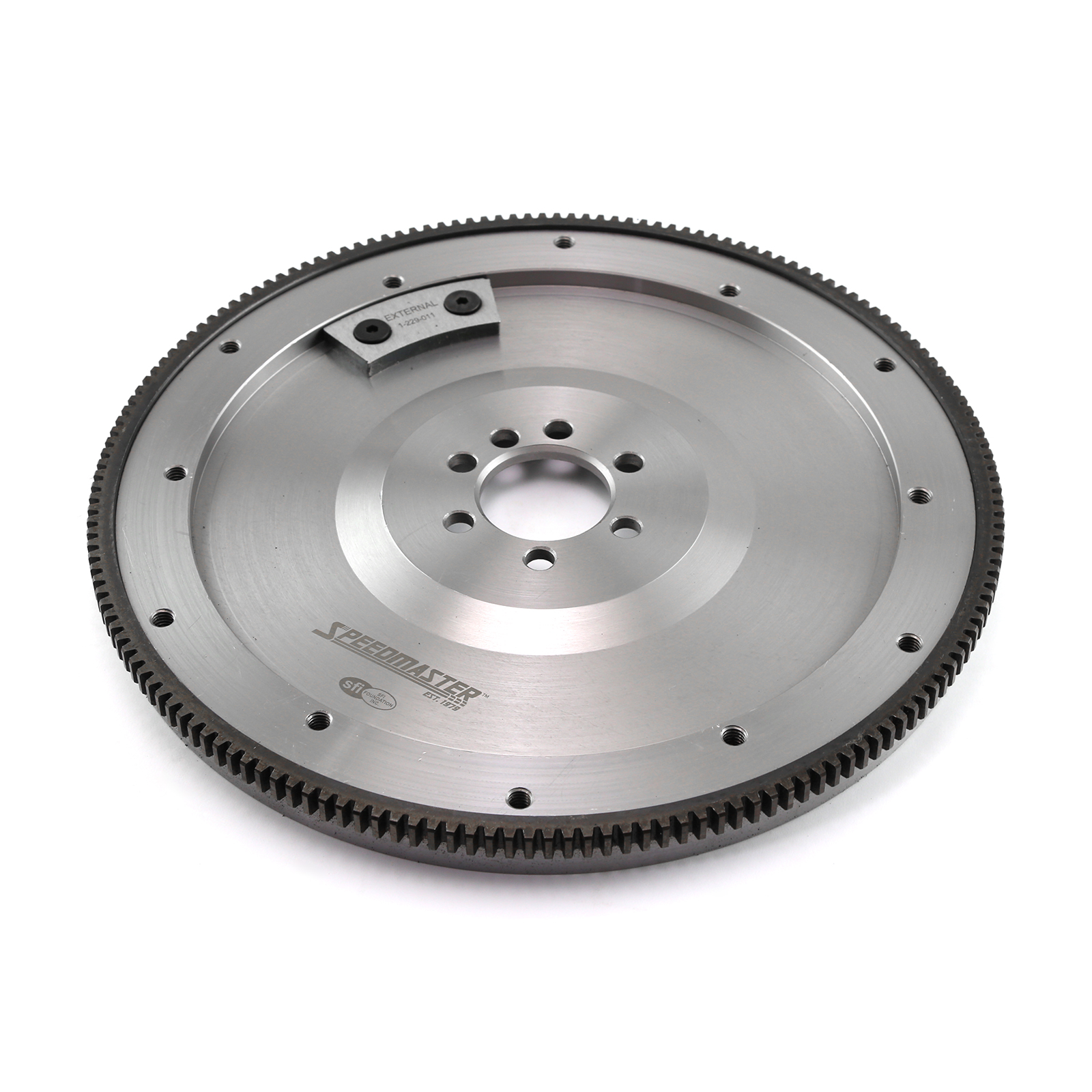 Speedmaster® 1-229-011 Chevy SBC 350 Late 1PC RMS 11" 168 Tooth DNA® Billet SFI Flywheel