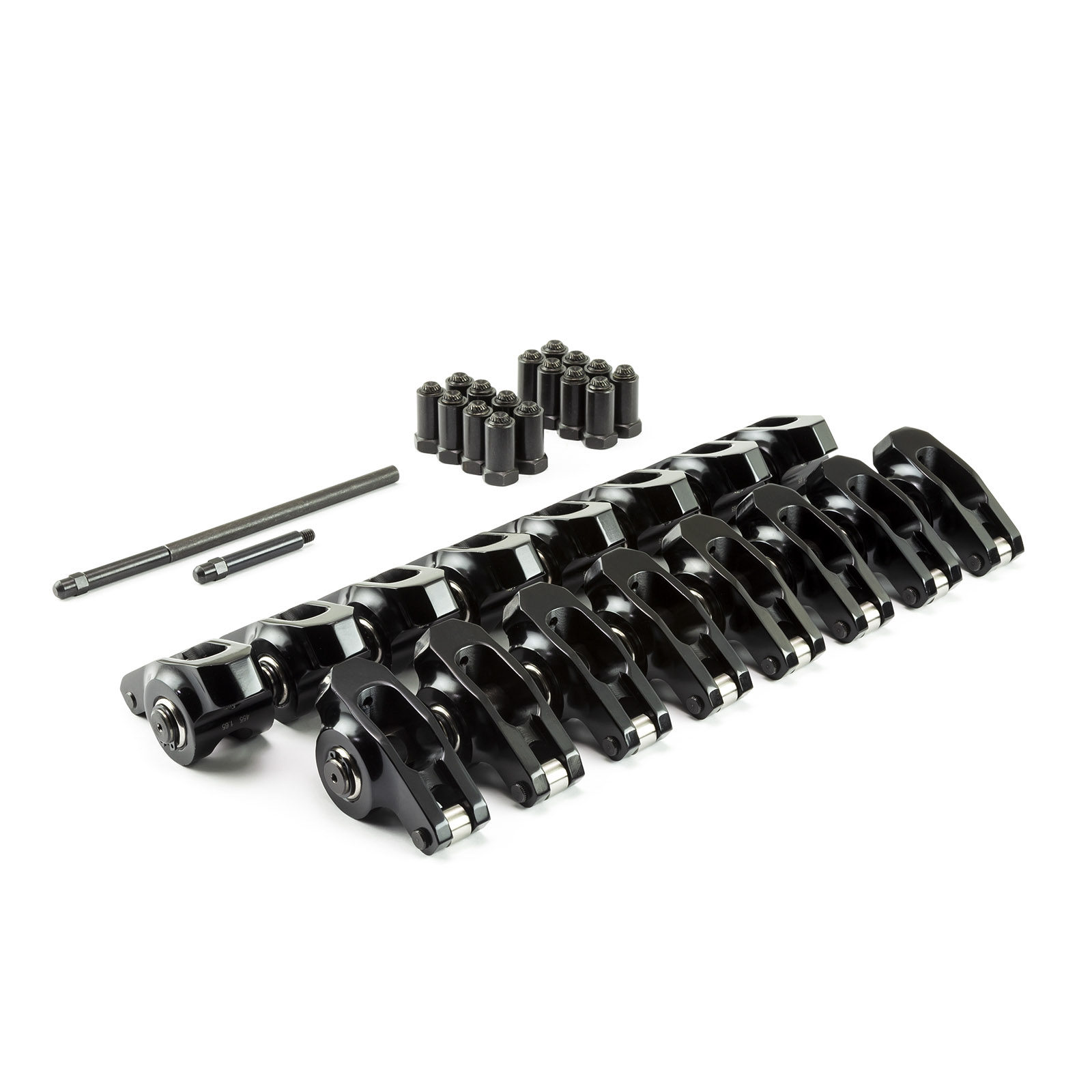 Speedmaster® 1-261-016 Pontiac 326 400 455 1.65 Ratio 7/16" DNA® Aluminum Roller Rocker Arms Set