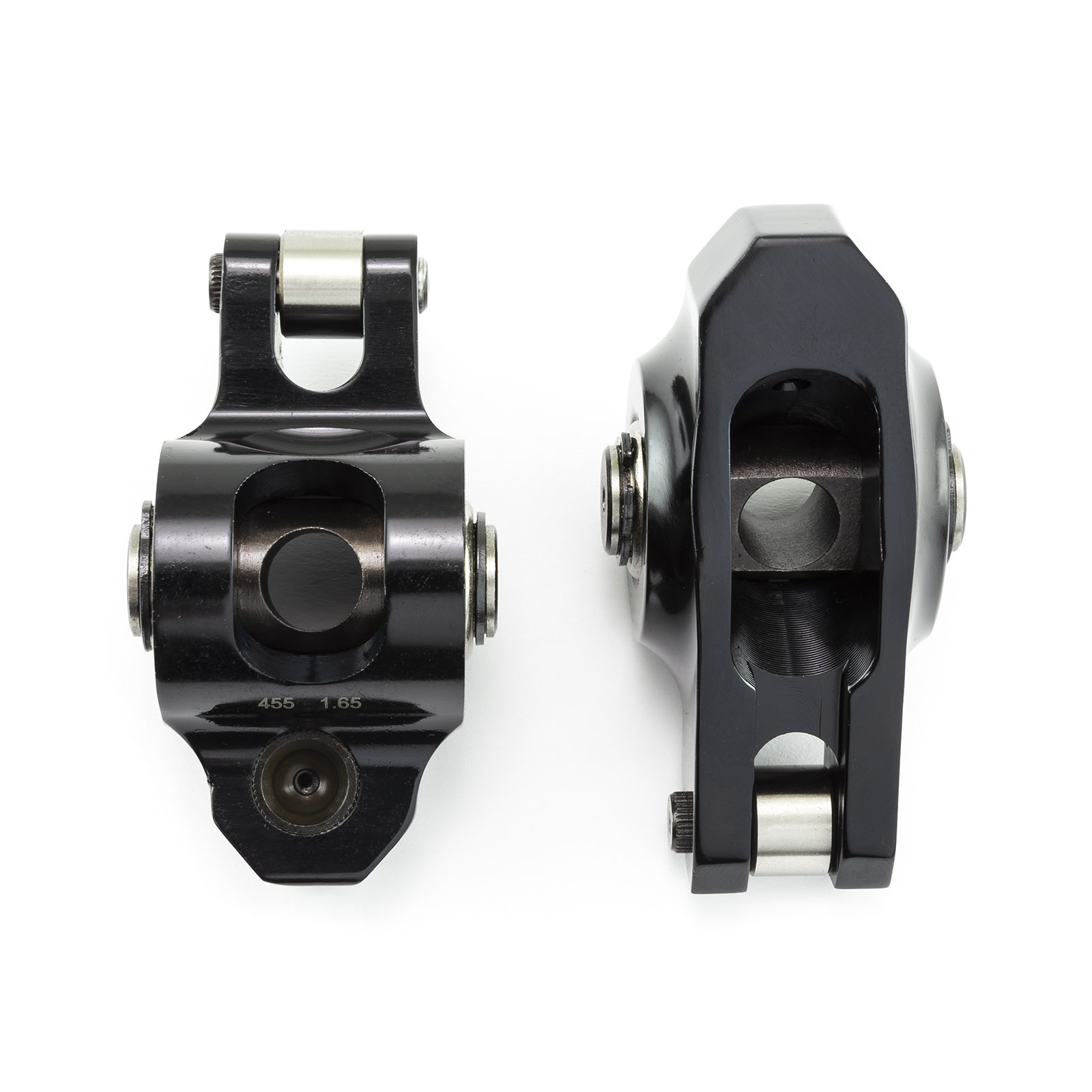 Speedmaster® 1-261-016 Pontiac 326 400 455 1.65 Ratio 7/16" DNA® Aluminum Roller Rocker Arms Set