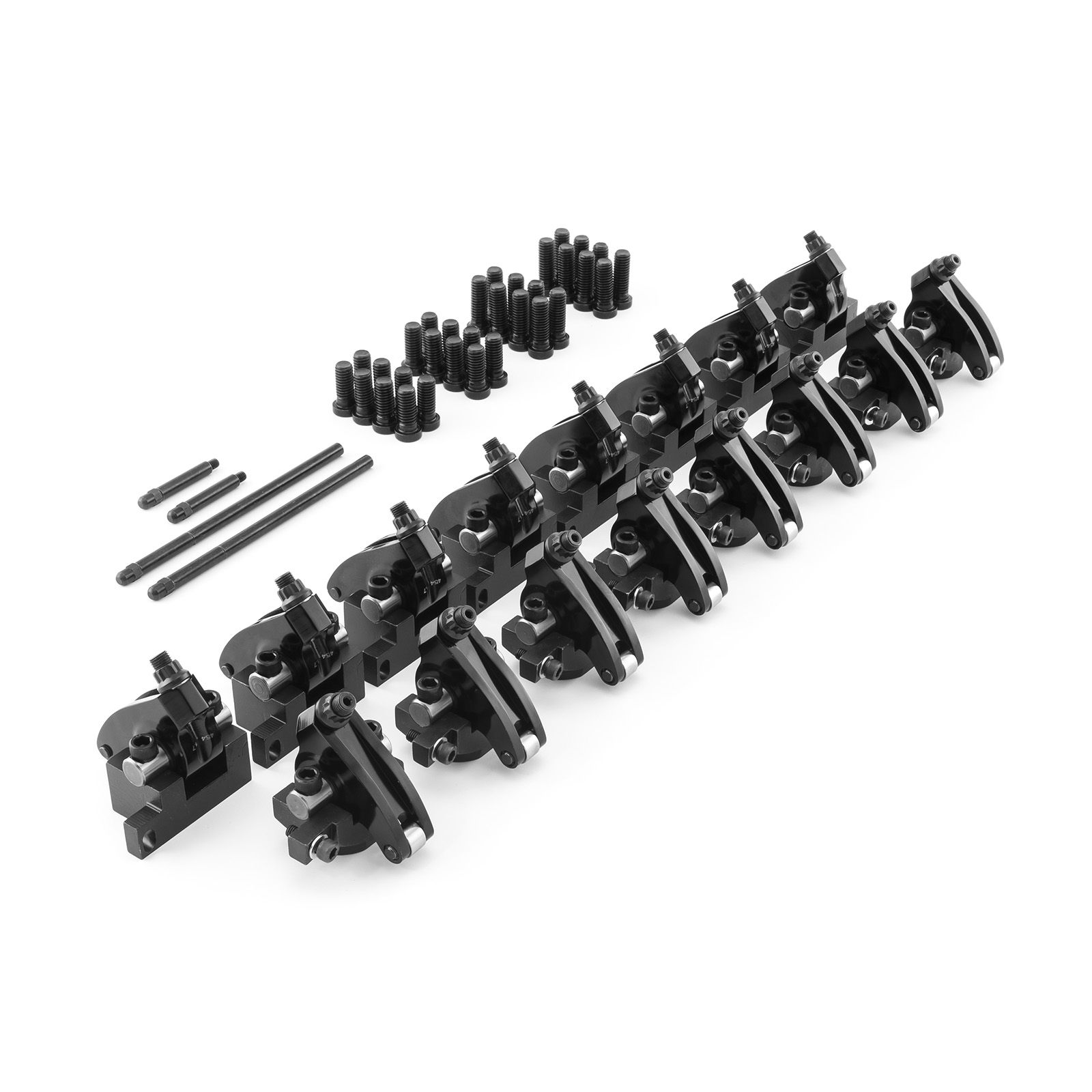 Speedmaster® 1-261-019 Chevy BBC 454 Shaft 1.7 Ratio DNA® Aluminum Roller Rocker Arms Set