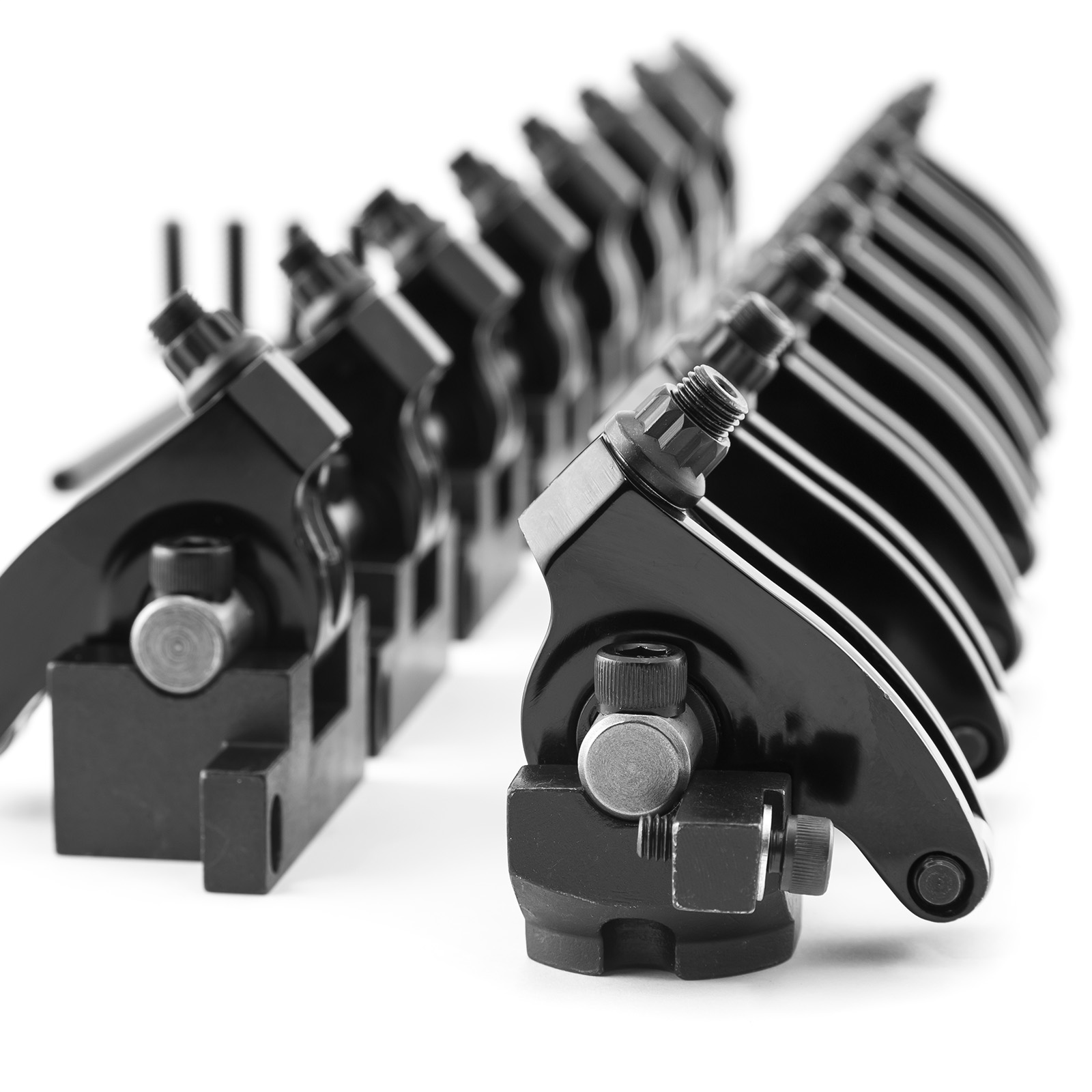 Speedmaster® 1-261-019 Chevy BBC 454 Shaft 1.7 Ratio DNA® Aluminum Roller Rocker Arms Set