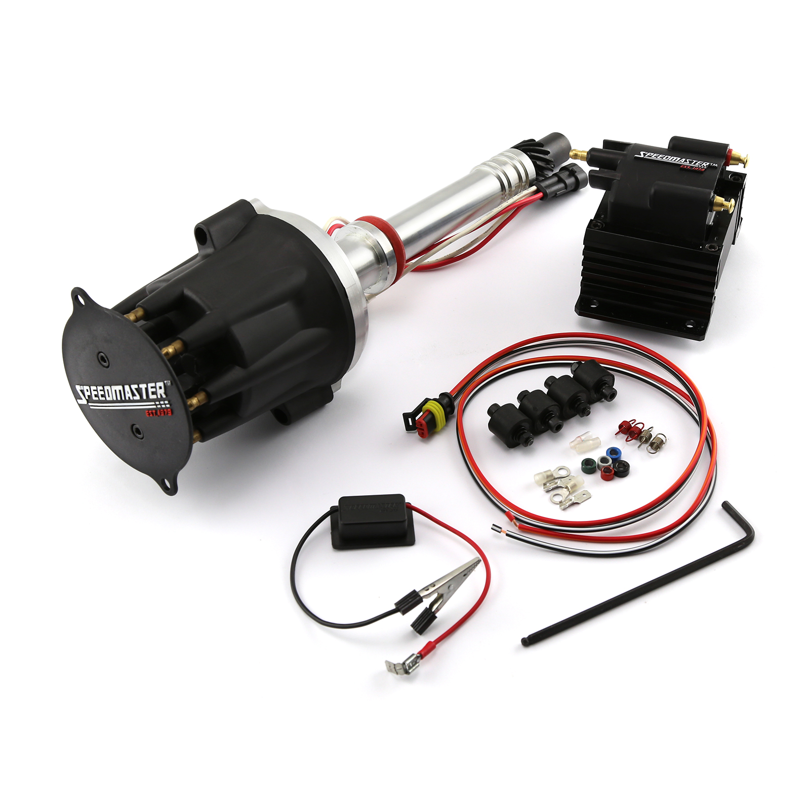 Speedmaster® 1-385-001 Chevy SBC 350 BBC 454 - El Rayo DNA® - Distributor Ignition Kit