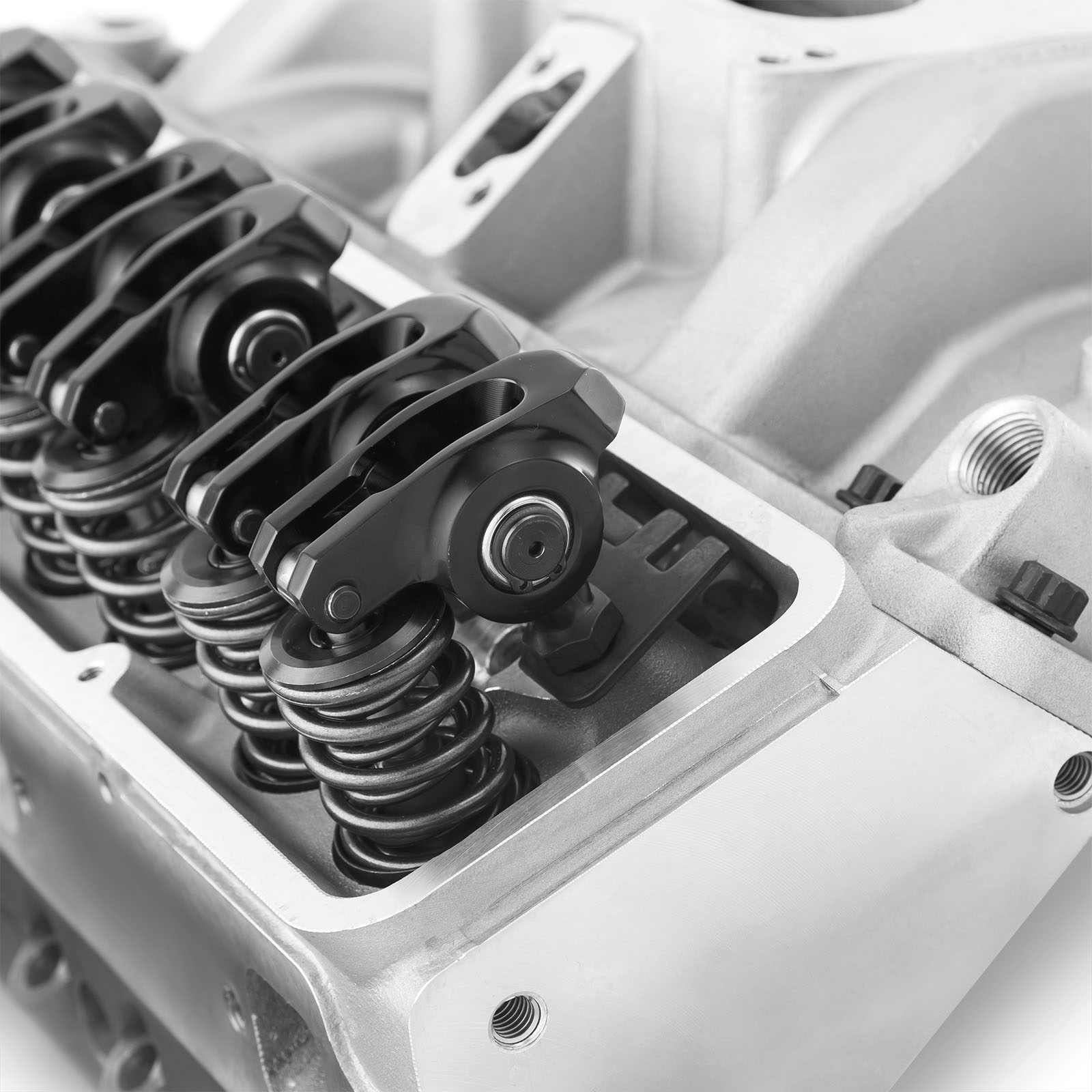 Speedmaster® 1-435-004 Chevy SBC 350 Straight Cylinder Head Top End Engine Combo Kit [Hydraulic Flat Tappet]